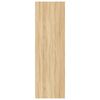 vidaXL Book Cabinet/Sideboard Sonoma Oak 66x30x98 cm Engineered Wood
