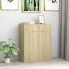 vidaXL Sideboard Sonoma Oak 60x30x75 cm Engineered Wood