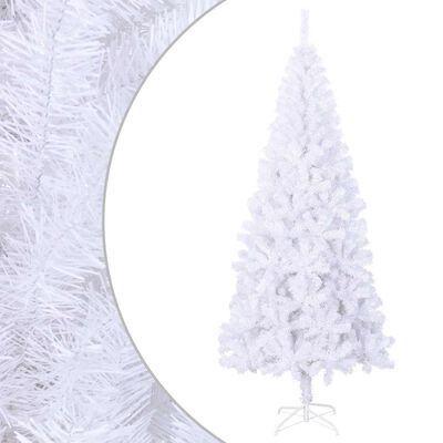 vidaXL Artificial Christmas Tree with Stand 180 cm 620 Branches, white vidaXL Artificial Christmas Tree with Stand 180 cm 620 Branches