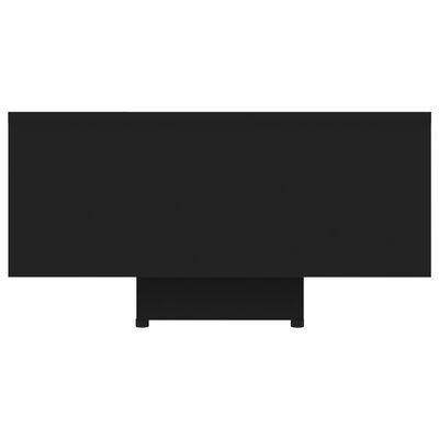 vidaXL Coffee Table Black 85x55x31 cm Engineered Wood, black vidaXL Coffee Table Black 85x55x31 cm Engineered Wood