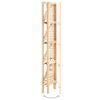 vidaXL Corner Shelf Cedar Wood 27x27x110 cm