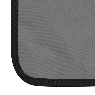 vidaXL Folding Beach Mats 2 pcs Steel and Fabric Grey, grey vidaXL Folding Beach Mats 2 pcs Steel and Fabric Grey