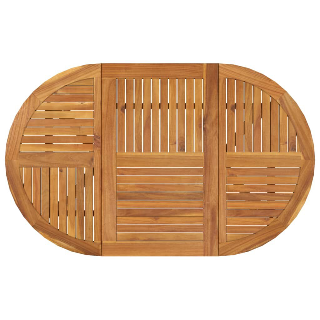 vidaXL Garden Table 150x90x75 cm Solid Wood Acacia