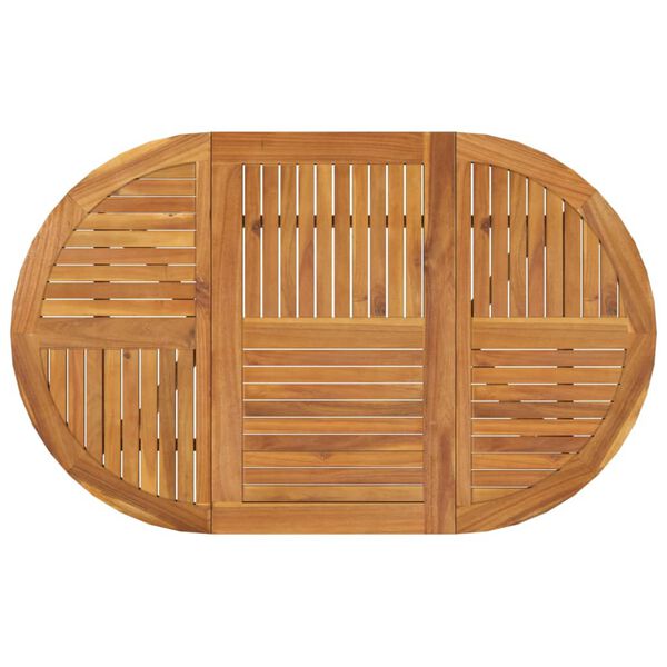 vidaXL Garden Table 150x90x75 cm Solid Wood Acacia