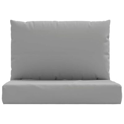 vidaXL Pallet Cushions 2 pcs Grey Oxford Fabric, grey vidaXL Pallet Cushions 2 pcs Grey Oxford Fabric
