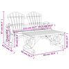 vidaXL 2 Piece Garden Lounge Set Solid Wood Fir