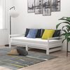 vidaXL Pull-out Day Bed without Mattress White 2x(90x200)cm