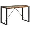 vidaXL Dining Table 120x55x76 cm Solid Wood Reclaimed