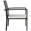 vidaXL 7 Piece Garden Dining Set Poly Rattan Black