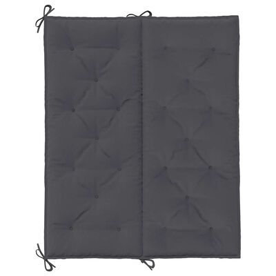 vidaXL Garden Bench Cushion Anthracite 120x(50+50)x7cm Oxford Fabric, anthracite vidaXL Garden Bench Cushion Anthracite 120x(50+50)x7cm Oxford Fabric
