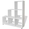 vidaXL Staircase Bookcase/Display Shelf 107 cm White