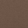 vidaXL Recliner Chair Brown Fabric