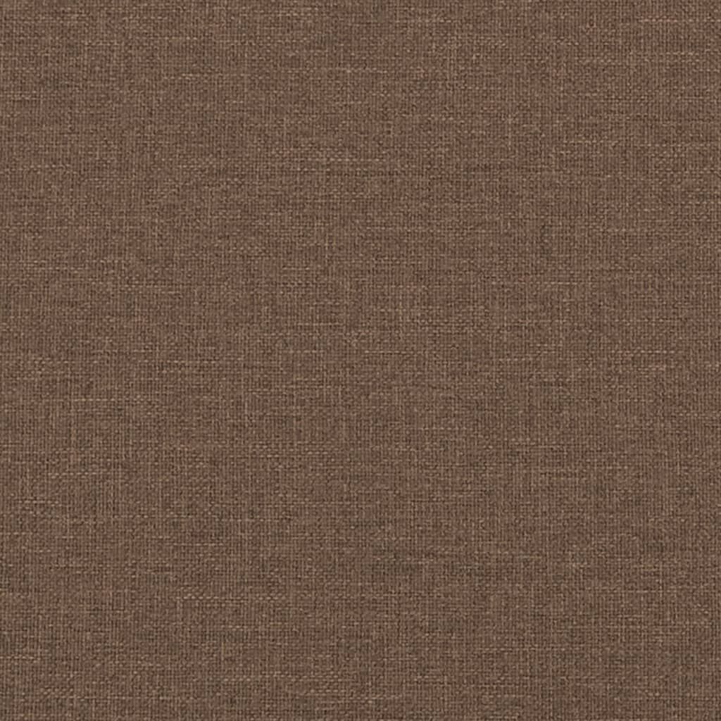vidaXL Recliner Chair Brown Fabric