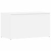 vidaXL Storage Chest White 84x42x46 cm Engineered Wood