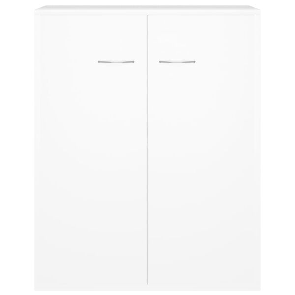 vidaXL Sideboard White 60x30x75 cm Engineered Wood