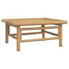 vidaXL 5 Piece Garden Lounge Set with Light Grey Cushions Bamboo