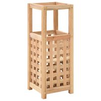 vidaXL Umbrella Stand Solid Walnut Wood 18x18x50 cm,  vidaXL Umbrella Stand Solid Walnut Wood 18x18x50 cm