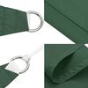 vidaXL Sunshade Sail Oxford Fabric Rectangular 3x6 m Dark Green