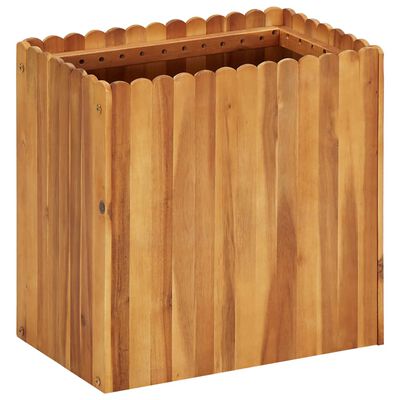 vidaXL Garden Raised Bed 50x30x50 cm Solid Acacia Wood,  vidaXL Garden Raised Bed 50x30x50 cm Solid Acacia Wood