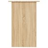 vidaXL Desk Sonoma Oak 90x50x74 cm Engineered Wood