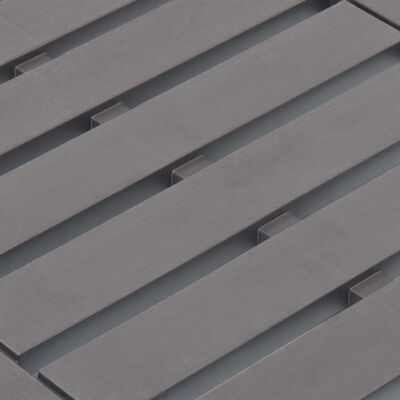 vidaXL Garden Table Mocha 78x55x38 cm Plastic, mocha vidaXL Garden Table Mocha 78x55x38 cm Plastic