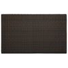 vidaXL Garden Bar Table Brown 100x60.5x110.5 cm Poly Rattan