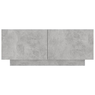 vidaXL Bedside Cabinet Concrete Grey 100x35x40 cm Engineered Wood, concrete grey vidaXL Bedside Cabinet Concrete Grey 100x35x40 cm Engineered Wood