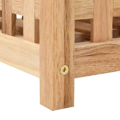 vidaXL Umbrella Stand Solid Walnut Wood 18x18x50 cm,  vidaXL Umbrella Stand Solid Walnut Wood 18x18x50 cm