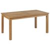 vidaXL Coffee Table Teak 90x50x45 cm