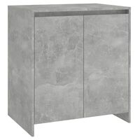 vidaXL Sideboard Concrete Grey 70x41x75 cm Engineered Wood, concrete grey vidaXL Sideboard Concrete Grey 70x41x75 cm Engineered Wood