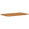 vidaXL Bathroom Vanity Top Solid Acacia Wood 100x52x2.5 cm