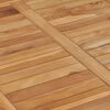 vidaXL Garden Dining Table 80x80x80 cm Solid Teak Wood