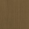 vidaXL Bed Frame without Mattress Honey Brown Solid Wood 140x200 cm