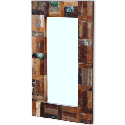 vidaXL Mirror Solid Reclaimed Wood 80x50 cm,  vidaXL Mirror Solid Reclaimed Wood 80x50 cm