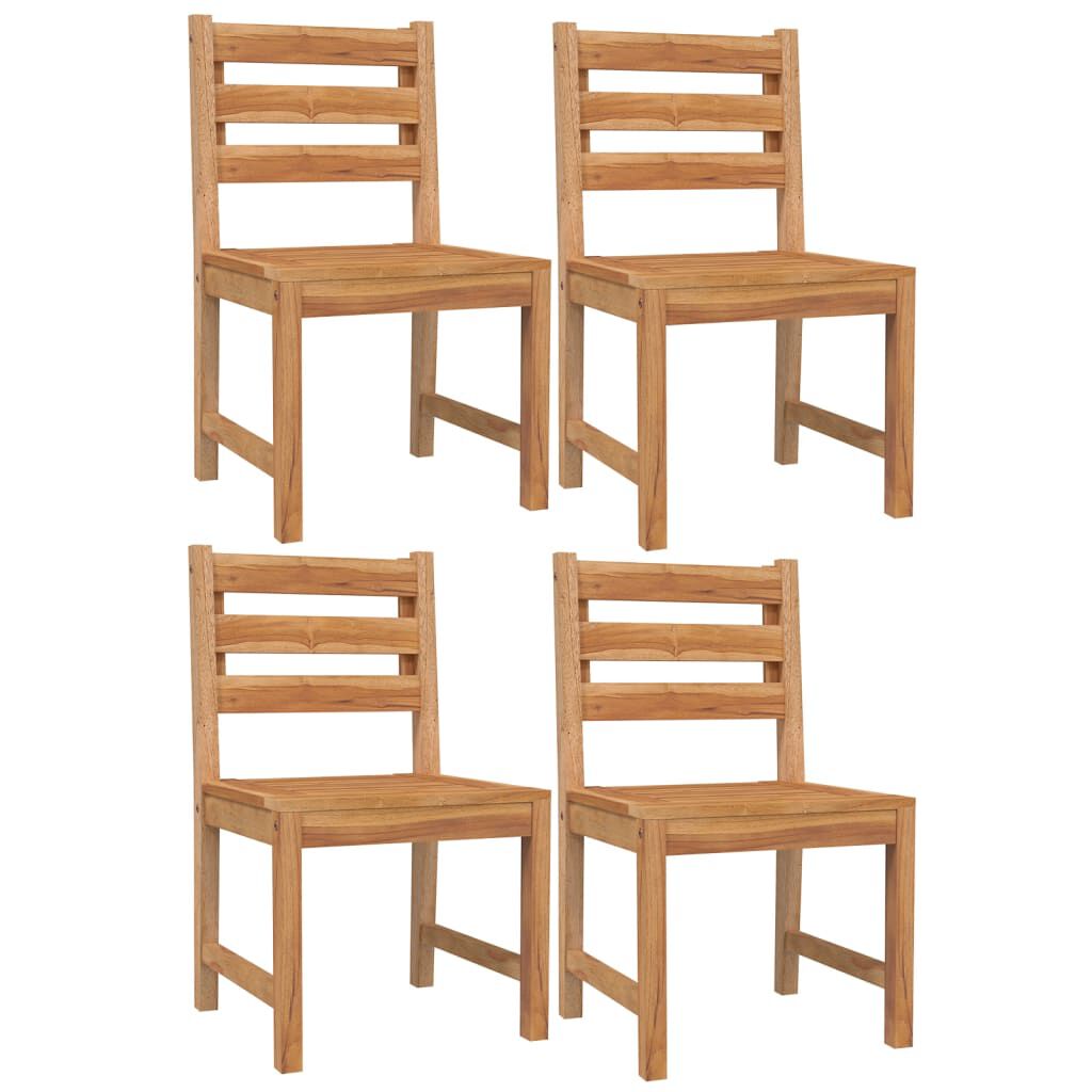 vidaXL 3 Piece Garden Dining Set Solid Wood Teak