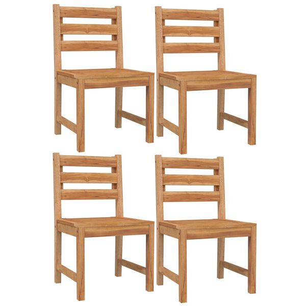 vidaXL 3 Piece Garden Dining Set Solid Wood Teak