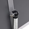 vidaXL A3 Pedestal Poster Stand Silver Aluminium Alloy