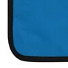 vidaXL Folding Beach Mats 2 pcs Steel and Fabric Blue
