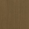vidaXL Bed Frame without Mattress Honey Brown Solid Wood 120x200 cm