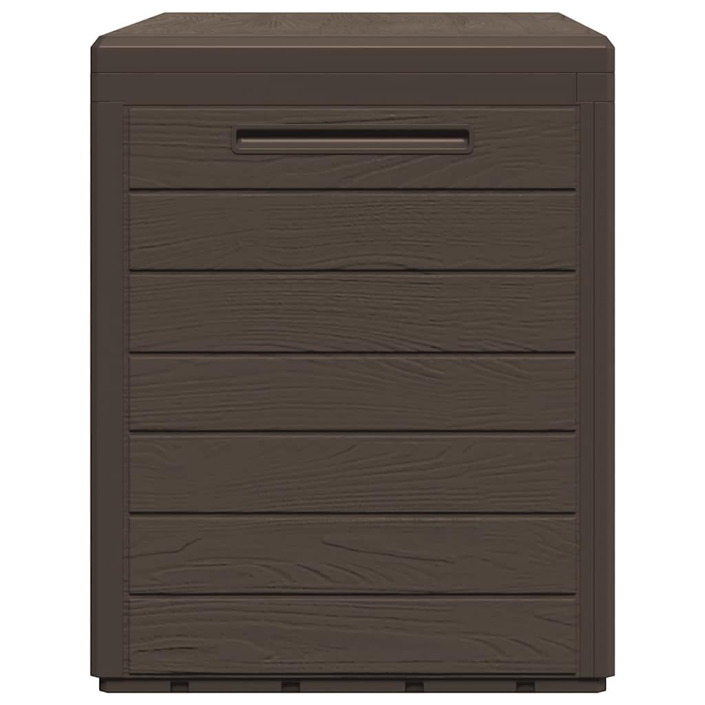 vidaXL Garden Storage Box Brown 78x44x55 cm