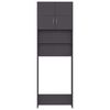 vidaXL Washing Machine Cabinet Grey 64x25.5x190 cm Engineered Wood