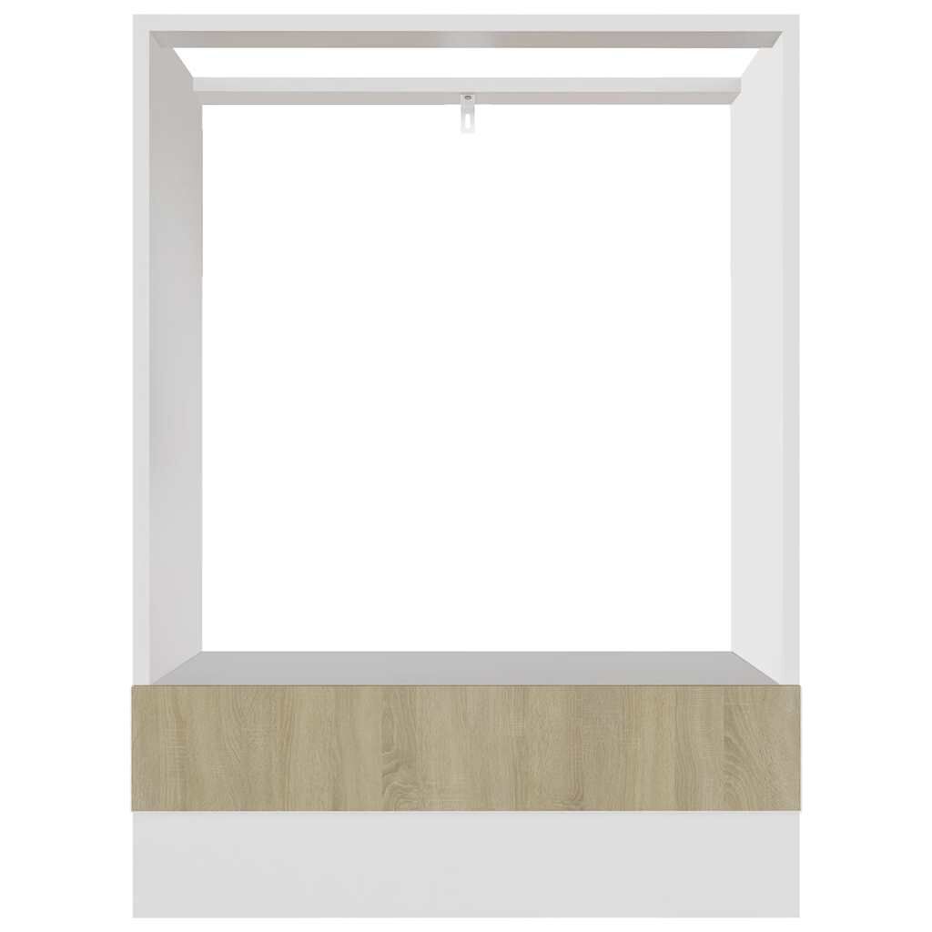 vidaXL Oven Cabinet Lyon Sonoma Oak 60x46x81.5 cm Engineered Wood