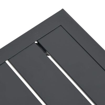 vidaXL Garden Table Anthracite 34x34x38 cm Steel,  vidaXL Garden Table Anthracite 34x34x38 cm Steel