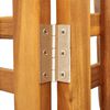 vidaXL 4-Panel Room Divider 162x2x115 cm Solid Wood Acacia