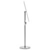 vidaXL A4 Pedestal Poster Stand Silver Aluminium Alloy