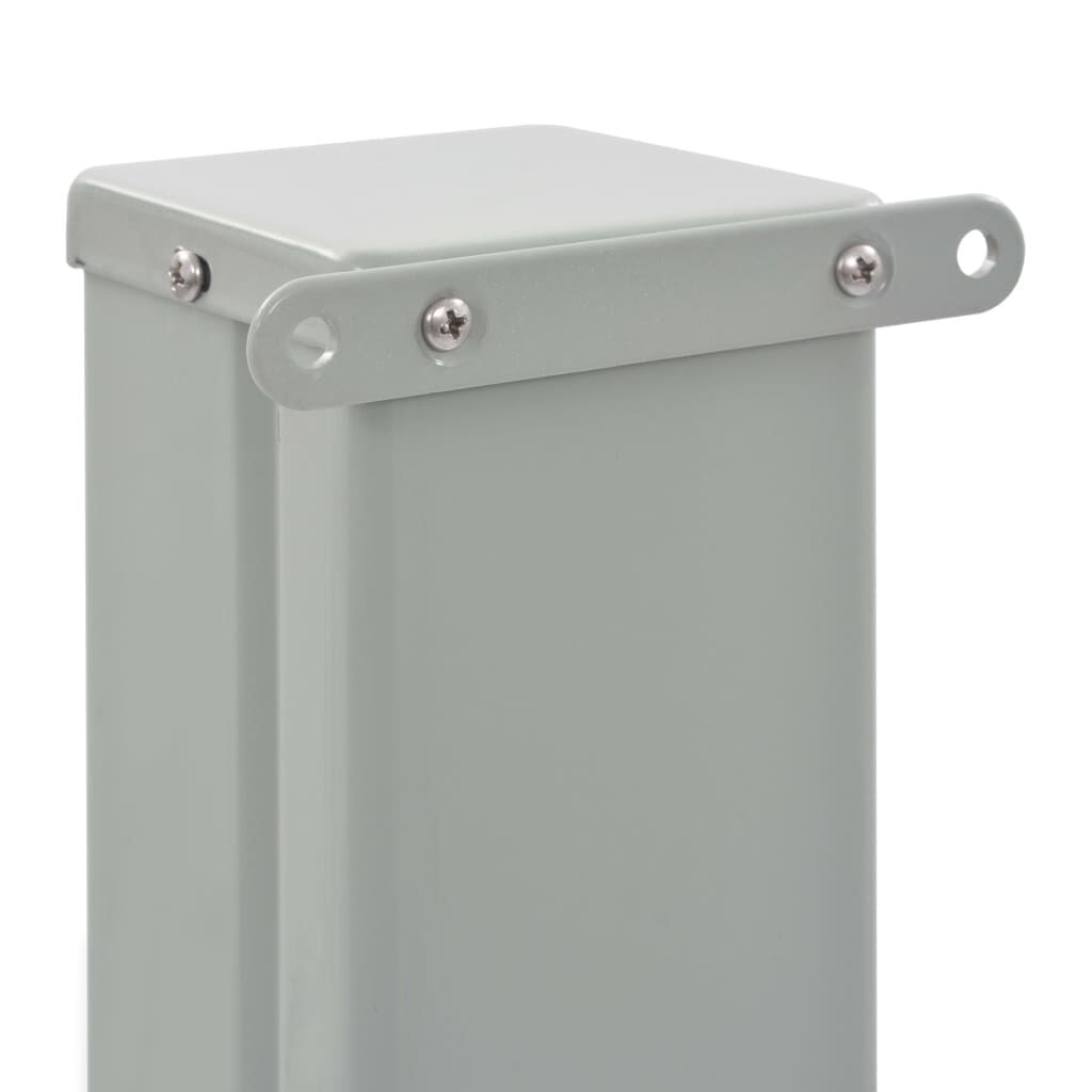 vidaXL Patio Retractable Side Awning 100 x 300 cm Grey