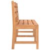 vidaXL Garden Bench 150 cm Solid Teak Wood