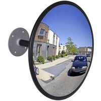 Convex Traffic Mirror Acrylic Black 30 cm Indoor,  Convex Traffic Mirror Acrylic Black 30 cm Indoor