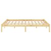 vidaXL Bed Frame without Mattress Solid Wood 160x200 cm