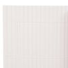 vidaXL Double-Sided Garden Fence 90x300 cm White